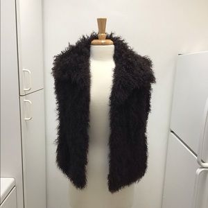 Mongolian lamb vest
